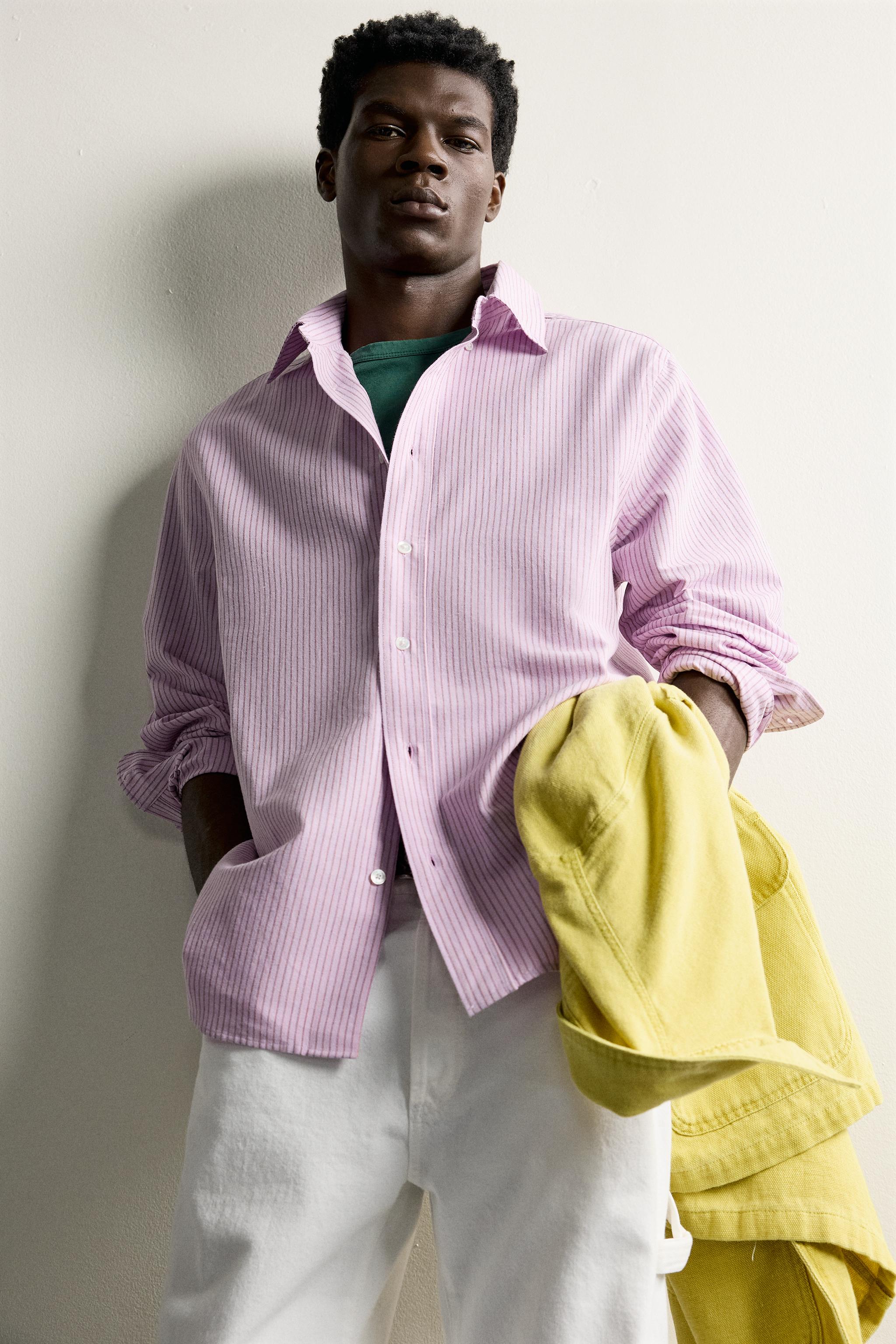 STRIPED REGULAR FIT SHIRT